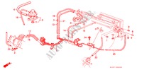 TUBERIA DE INSTALACION/TUBERIA (DOHC,PGM FI) para Honda ACCORD 2.0I-16 4 Puertas 5 velocidades manual 1988