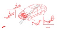 APOYO DE GRUPO DE CABLE DE MOTOR(RH) para Honda LEGEND LEGEND 4 Puertas 5 velocidades automática 2010