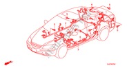 CONJUNTO DE ALAMBRES(LH)(3) para Honda LEGEND LEGEND 4 Puertas 5 velocidades automática 2010