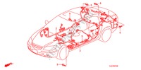 CONJUNTO DE ALAMBRES(RH)(3) para Honda LEGEND LEGEND 4 Puertas 5 velocidades automática 2010