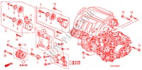 SOPORTE ALTERNADOR para Honda LEGEND LEGEND 4 Puertas 5 velocidades automática 2010