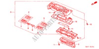 ACONDICIONADOR DE AIRE CONTROL(RH) para Honda FR-V 1.8 EX 5 Puertas 6 velocidades manual 2008
