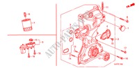 BOMBA DE ACEITE/COLADOR DE ACEITE (1.8L) para Honda FR-V 1.8 EX 5 Puertas 6 velocidades manual 2009