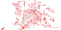 CAJA DE TRANSMISION(2.0L) para Honda FR-V 2.0 SE 5 Puertas 6 velocidades manual 2005