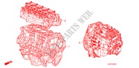 CONJ. DE MOTOR/ENS. DE TRANSMISION(1.8L) para Honda FR-V 1.8 EX 5 Puertas 6 velocidades manual 2009
