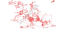 CUERPO MARIPOSA GASES(1.7L) para Honda FR-V 1.7 S 5 Puertas 5 velocidades manual 2006