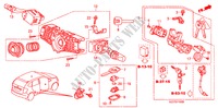 INTERRUPTOR COMBINACION(LH) para Honda FR-V 2.2 EXECUTIVE 5 Puertas 6 velocidades manual 2009