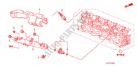 INYECTOR DE COMBUSTIBLE(1.8L) para Honda FR-V 1.8 COMFORT LIFE/S 5 Puertas 6 velocidades manual 2009