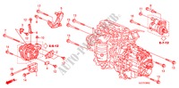 MENSULA DE ALTERNADOR(1.8L) para Honda FR-V 1.8 EX 5 Puertas 6 velocidades manual 2009
