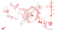 LIBERADOR DE EMBRAGUE/ ENGRANAJE DE VELOCIMETRO para Honda CONCERTO 1.6I-16 SE 5 Puertas 5 velocidades manual 1991