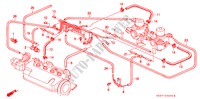 TUBERIA DE INSTALACION/TUBERIA (1.4L)('91) para Honda CONCERTO GL 5 Puertas 5 velocidades manual 1991