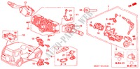 INTERRUPTOR COMBINACION(RH) para Honda CR-V DIESEL SE-E 5 Puertas 6 velocidades manual 2006