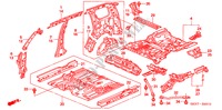 PISO/PANELES INTERIORES para Honda CR-V DIESEL SE-E 5 Puertas 6 velocidades manual 2006