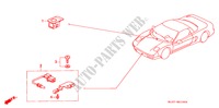 ACONDICIONADOR DE AIRE(SENSOR) para Honda NSX NSX 2 Puertas 5 velocidades manual 1993