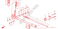 CAJA ENGRANAJE DIRECCION(RH) para Honda NSX NSX 2 Puertas 5 velocidades manual 1991