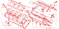 CUBIERTA CULATA CILINDRO para Honda NSX NSX 2 Puertas 5 velocidades manual 1993