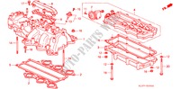 MULTIPLE DE ADMISION para Honda NSX NSX 2 Puertas 4 velocidades automática 1994