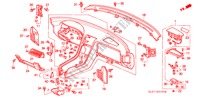 PANEL DE INSTRUMENTO(LH) para Honda NSX NSX 2 Puertas 5 velocidades manual 1991