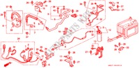 ACONDICIONADOR DE AIRE (MANGUERAS/TUBERIAS)(RH) para Honda ACCORD COUPE 2.0I 2 Puertas 5 velocidades manual 1992