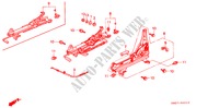 ASIENTO DEL. (IZQ.) para Honda ACCORD COUPE 2.0I 2 Puertas 5 velocidades manual 1992