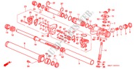 CAJA DE ENGRANAJE DE P.S.(LH) para Honda ACCORD COUPE 2.0I 2 Puertas 5 velocidades manual 1992