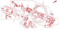 VOLANTE DE DIRECCION(SRS) para Honda ACCORD COUPE 2.0I 2 Puertas 4 velocidades automática 1992
