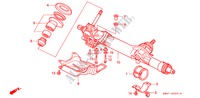 CAJA DE ENGRANAJE DE P.S.(4WS)(RH) para Honda ACCORD 2.2I 4 Puertas 4 velocidades automática 1991