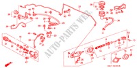 CILINDRO MAESTRO EMBRAGUE (LH) para Honda ACCORD 2.0 4 Puertas 5 velocidades manual 1990