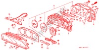COMPONENTE VELOCIMETRO (NS) para Honda ACCORD 2.0 4 Puertas 5 velocidades manual 1990