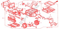SOPLADOR DE CALEFACTOR para Honda ACCORD 2.0 4 Puertas 5 velocidades manual 1990
