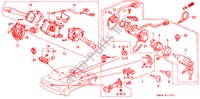 INTERRUPTOR COMBINACION para Honda ACCORD 2.0I 4 Puertas 5 velocidades manual 1993