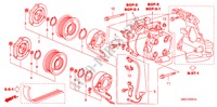 ACONDICIONADOR DE AIRE (COMPRESOR)(1.8L) para Honda CIVIC 1.8 S 5 Puertas 6 velocidades manual 2007