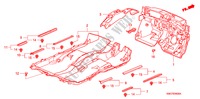 ALFOMBRA DE PISO para Honda CIVIC 1.8 EXECUTIVE 5 Puertas 6 velocidades manual 2007