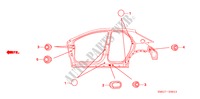 ANILLO(LADO) para Honda CIVIC 1.8 EXECUTIVE 5 Puertas 6 velocidades manual 2007