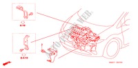 APOYO DE GRUPO DE CABLE DE MOTOR(1.4L) para Honda CIVIC 1.4 SPORT 5 Puertas Transmisión Manual Inteligente 2007