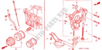 BOMBA DE ACEITE(1.4L) para Honda CIVIC 1.4 COMFORT 5 Puertas 6 velocidades manual 2007