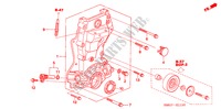 CAJA DE CADENA(1.4L) para Honda CIVIC 1.4 SPORT 5 Puertas 6 velocidades manual 2006