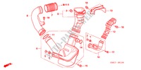 CAMARA DE RESONADOR(1.8L) para Honda CIVIC 1.8 SPORT 5 Puertas 6 velocidades manual 2007