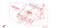 CUBIERTA DE MOTOR(1.4L) para Honda CIVIC 1.4 COMFORT 5 Puertas 6 velocidades manual 2006