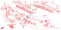 LIMPIAPARABRISAS (LH) para Honda CIVIC 1.8 EXECUTIVE 5 Puertas 6 velocidades manual 2007