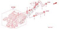 MANGUERA DE AGUA(LH)(1.4L) para Honda CIVIC 1.4 BASE 5 Puertas Transmisión Manual Inteligente 2006