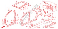 PANELES EXTERIORES/PANEL TRASERO para Honda CIVIC 1.8 EXECUTIVE 5 Puertas 6 velocidades manual 2007