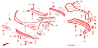 PARAGOLPES para Honda CIVIC 1.8 EXECUTIVE 5 Puertas 6 velocidades manual 2007
