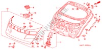 PUERTA TRASERA para Honda CIVIC 1.8 SE 5 Puertas Transmisión Manual Inteligente 2008