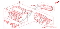 RADIO AUTOMATICA(RH)(2) para Honda CIVIC 1.8 EX 5 Puertas 6 velocidades manual 2007
