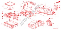 SISTEMA DE NAVEGACION(RH) para Honda CIVIC 2.2 EX 5 Puertas 6 velocidades manual 2007