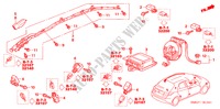 UNIDAD SRS(RH) para Honda CIVIC 1.8 SE 5 Puertas Transmisión Manual Inteligente 2008