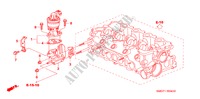 VALVULA DE EGR(1.4L) para Honda CIVIC 1.4 SPORT 5 Puertas 6 velocidades manual 2006