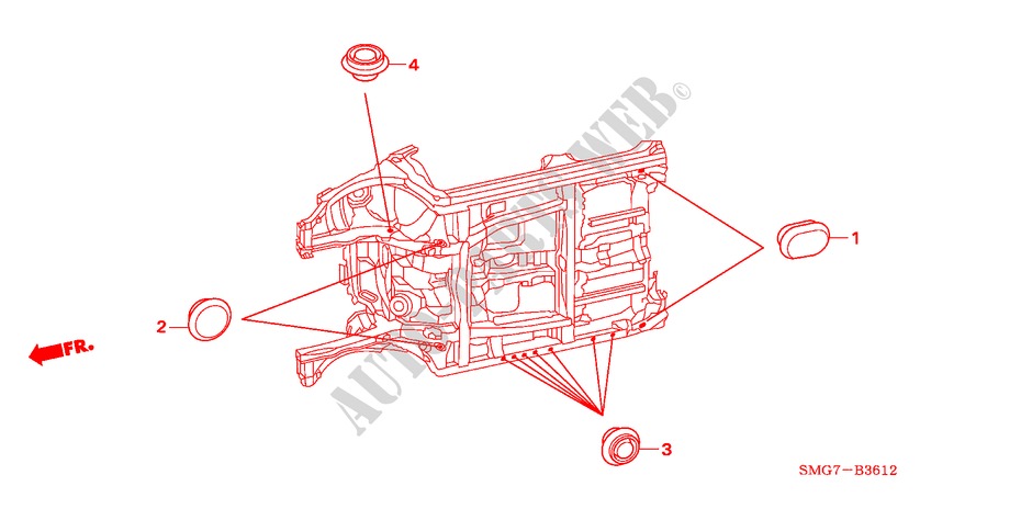ANILLO(INFERIOR) para Honda CIVIC 1.4 SPORT 5 Puertas 6 velocidades manual 2006