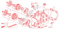 ACONDICIONADOR DE AIRE(COMPRESOR)(DIESEL) para Honda CIVIC 2.2 EX 5 Puertas 6 velocidades manual 2010